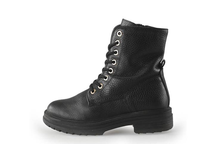 Nelson Veterboots Meisjes in maat 34 Zwart, Kinderen en Baby's, Kinderkleding | Schoenen en Sokken, Jongen of Meisje, Zo goed als nieuw