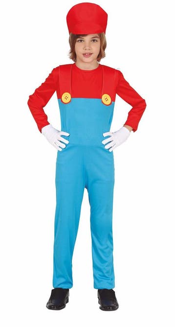Super Mario Kostuum Kind, Kinderen en Baby's, Verzenden, Nieuw