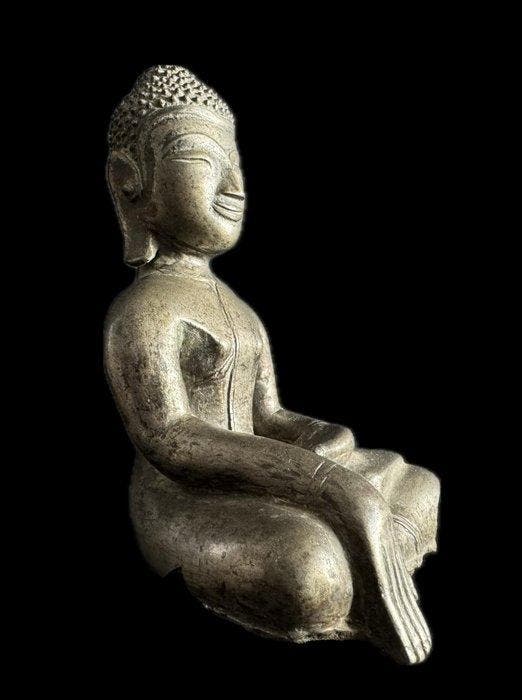 Laotiaanse Boeddha-figuur - Brons - Laos - 17e - 18e eeuw, Antiek en Kunst, Kunst | Niet-Westerse kunst