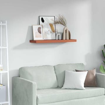 vidaXL Wandplank Muurmontage Rood 90 x 23,5 x 3,8 cm Bewerkt, Verzenden, Nieuw