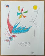 Henry Front (1940–2019) - Composition abstraite - X 90