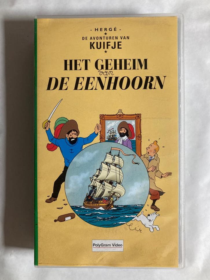 DE AVONTUREN VAN KUIFJE HET GEHEIM VAN DE EENHOORN (VHS), CD & DVD, VHS | Film