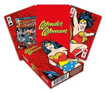 DC Comics Speelkaarten Retro Wonder Woman, Collections, Ophalen of Verzenden