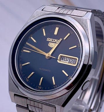 Seiko - Seiko 5 Automatic Day-Date - Zonder minimumprijs -