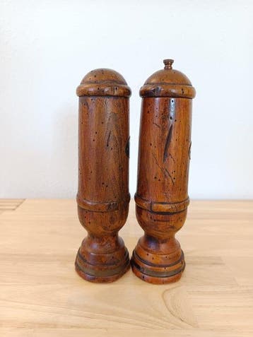 Koffiemolen (2) - Hout, Messing