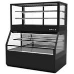 Neutraal Wandmeubel | INTEGRA COMBI | Zwart | 2 + 3 Niveaus, Verzenden