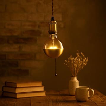 hanglampen Byron antiek messing hanglamp – pendel alumi, Huis en Inrichting, Lampen | Hanglampen, Verzenden, Nieuw