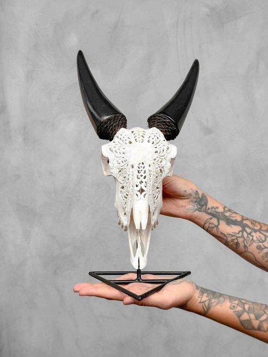 Geen minimumprijs - Authentieke witte gegraveerde, Antiquités & Art, Art | Objets design