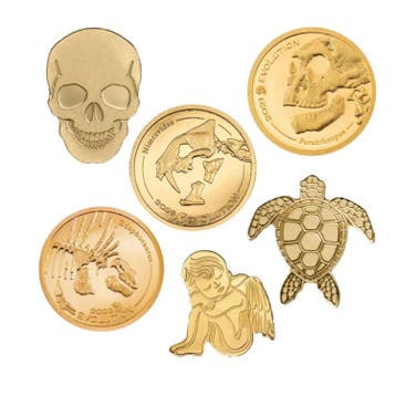 0,5 gram gouden munt diverse producenten