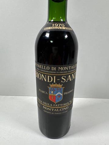 1970 Biondi-Santi Tenuta Greppo - Brunello di Montalcino