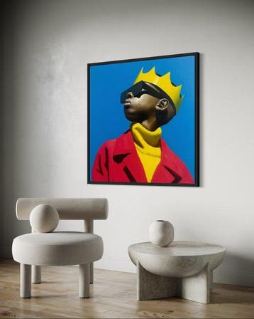 Houessou Koffins Bryan (1999) - Le souverain silencieux, Antiek en Kunst