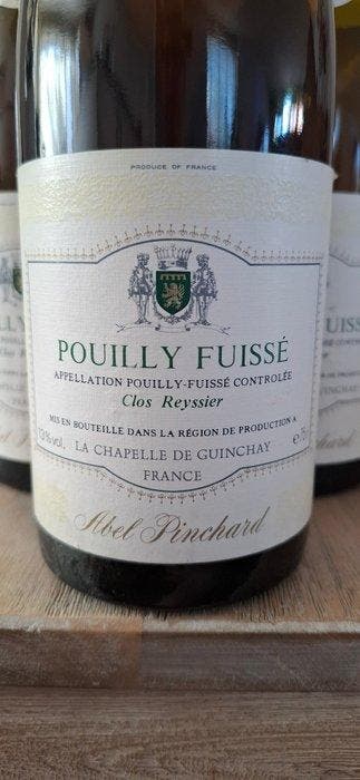 1990 Abel Pinchard Clos Reyssiers - Pouilly Fuissé - 6, Collections