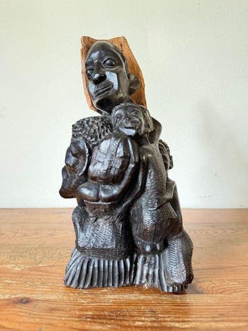 Levensboom - sculptuur - Tanzania (Zonder minimumprijs)