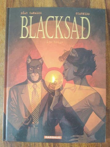 Blacksad T3 - Âme Rouge + dédicace - 1 Album - Herdruk -, Boeken, Nieuw