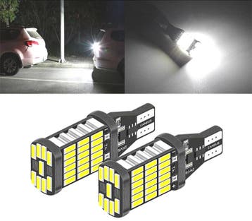 2 Ampoules Led T15 W16W Lumière Blanche, Verzenden