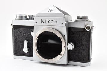 Nikon F Eye Level Silver Late Film Camera Body Single lens, Nieuw