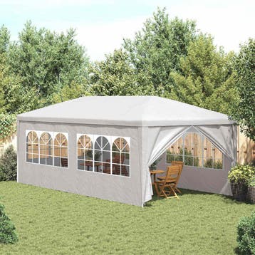vidaXL Partytent 3x6 m wit, Verzenden, Nieuw