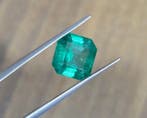 Groen Smaragd - 4.99 ct - Lotus Gemology - INTENSE GROEN -