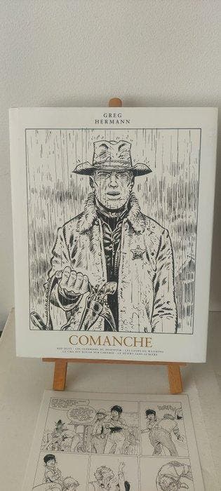 Comanche - Intégrale T1 + T2 + 2x ex-libris - 2x C + 2x