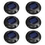 Buitenverlichting zonne-energie Set 6 stuks Solar Decklight, Verzenden, Nieuw