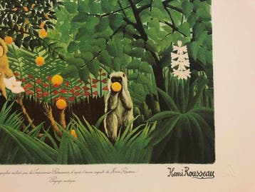 Henri Rousseau (1844-1910), after - Paysage Exotique