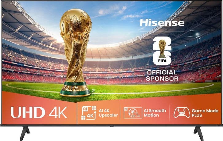 Hisense 55A6QT - 55 inch 4K UHD Smart TV - LED, TV, Hi-fi & Vidéo, Télévisions, Enlèvement ou Envoi