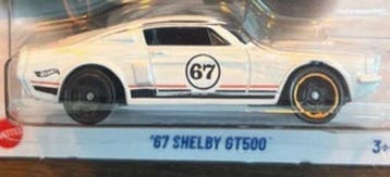Hot Wheels 1:64 - Model sportwagen - ERROR RARE ‘67 Shelby, Nieuw