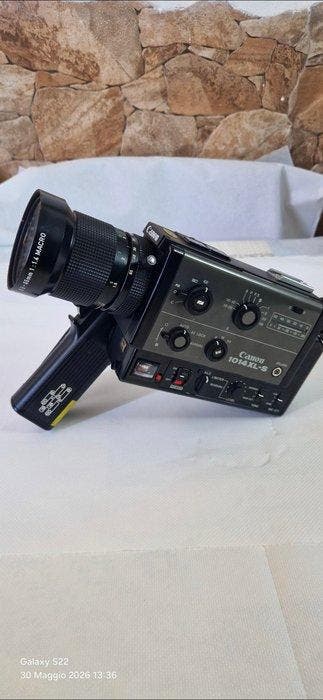 Canon 1014XL-S super 8 zoom macro 1.4/6.5-65mm Filmcamera, Collections, Appareils photo & Matériel cinématographique