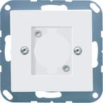 Jung AS500 Plaque Dinsertion Commutateur - A568-1BFWW, Verzenden, Nieuw