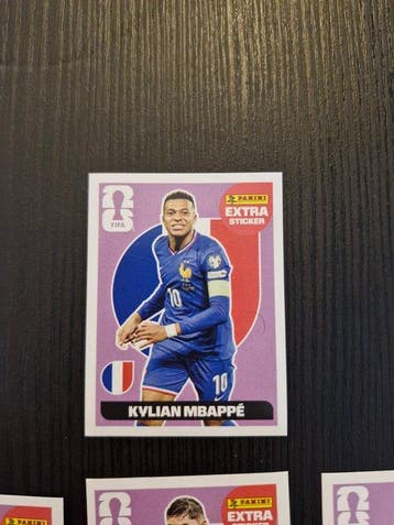 2026 Panini Kylian Mbappé, wirtz - 7 Card - Excellent (EX)