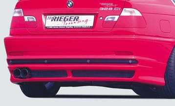 Rieger achteraanzetstuk | 3-Serie E46: 02.98-12.01 (tot Face, Verzenden