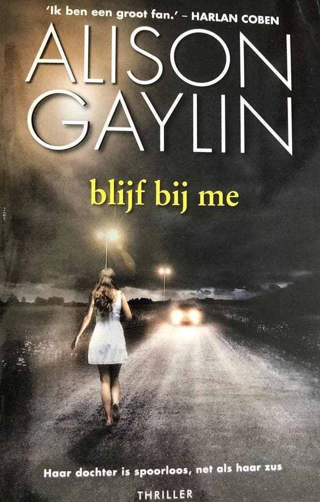 Blijf bij me 9789022584033 Alison Gaylin, Boeken, Literatuur, Zo goed als nieuw, Verzenden
