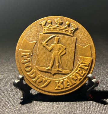 Médaille artistique - Rare Bronze Commemorative Medal of