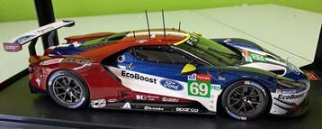 IXO 1:18 - Voiture de sport miniature - Ford GT 24h LeMans
