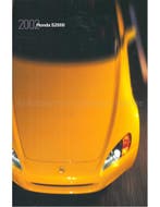 2002 HONDA S2000 BROCHURE ENGELS (USA), Nieuw
