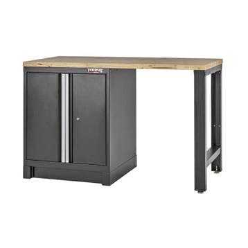Heavy Duty werkbank met hardhouten werkblad en, Doe-het-zelf en Bouw, Ophalen of Verzenden, Nieuw