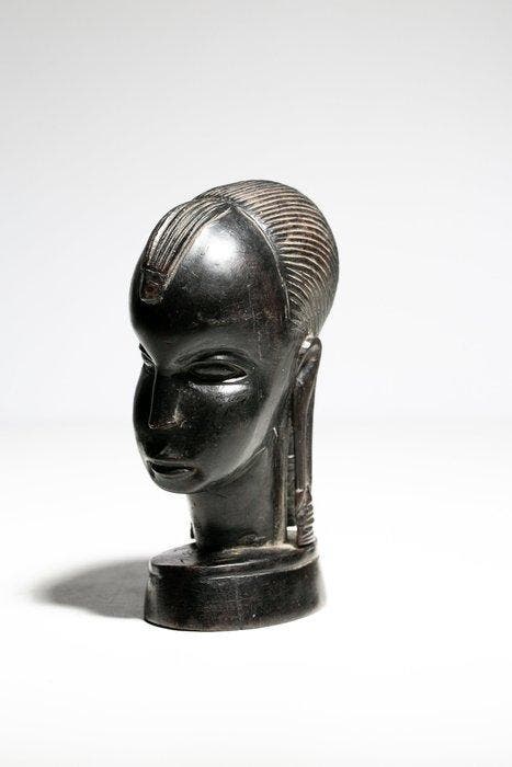 Tête koloniale stijl - Mangbetu - DR Congo, Antiquités & Art, Art | Art non-occidental