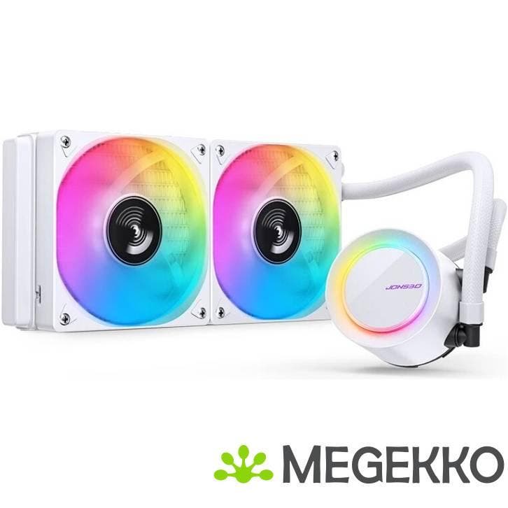 Jonsbo TG-240 White, Computers en Software, Overige Computers en Software, Nieuw, Verzenden
