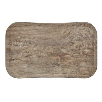 Dienblad | VERSA | Glasvezel | Houtlook | Antislip |, Verzenden, Nieuw in verpakking