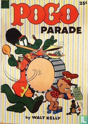 Alligator and Pogo - Pogo Parade - 1953, Boeken, Stripverhalen, Gelezen, Eén stripboek, Verzenden