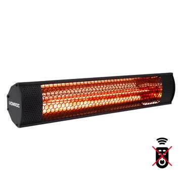 Heater Marsili Compact - 2000W - Zwart, Verzenden, Nieuw