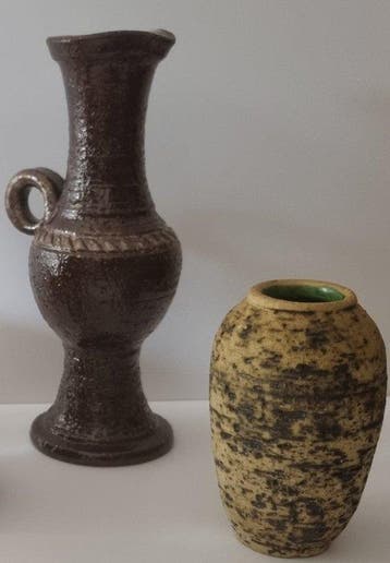 Vase (5) - Céramique - Collection Studio & Fat Lava, Antiquités & Art