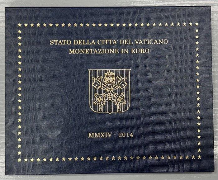 Vaticaan. Year Set (BU) 2014 (Zonder minimumprijs), Timbres & Monnaies, Monnaies | Europe | Monnaies non-euro