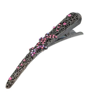 Haarspeld Duckklem 13cm – Vlindervorm Opengewerkt met, Handtassen en Accessoires, Nieuw