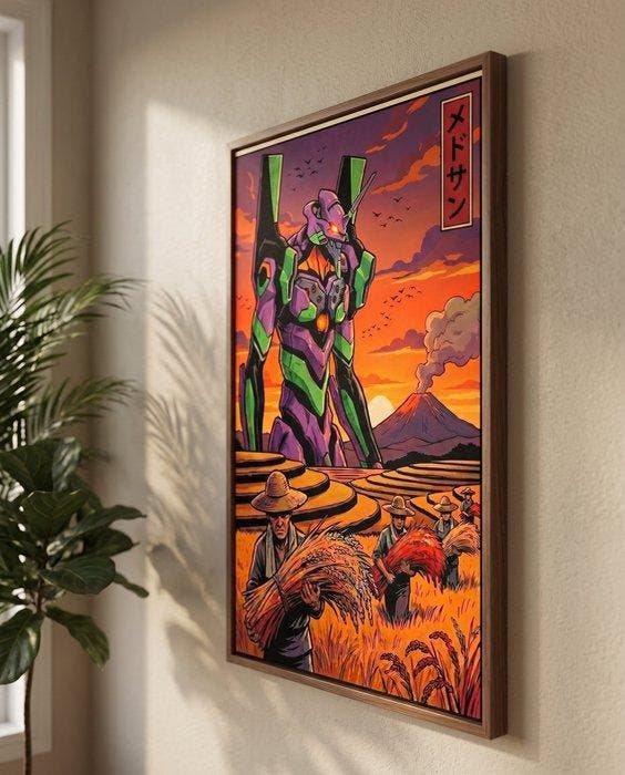 MEDSAN - Eva Harvest () - UNIQUE WORK, Antiquités & Art, Art | Objets design