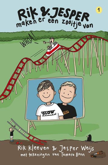 Rik & Jesper 1 - Rik en Jesper maken er een zooitje van, Antiek en Kunst, Verzenden