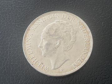 Nederland. Wilhelmina. 2 1/2 Gulden 1937 (Zonder