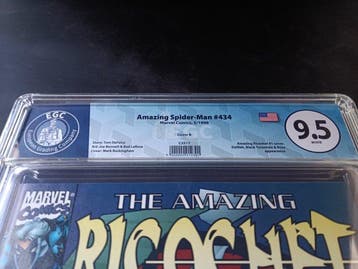 The Amazing Spider-Man #434 - EGC 9.5 - Amazing Ricochet #1