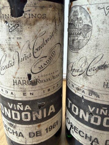 1961 R. López de Heredia, Viña Tondonia - Rioja Gran Reserva, Verzamelen, Nieuw