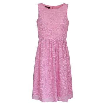 Marc Aurel • roze kanten jurk • 36, Kleding | Dames, Marc Aurel, Verzenden, Nieuw, Roze